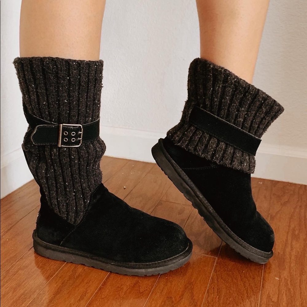 Ugg Cambridge Sweater Fur Booties